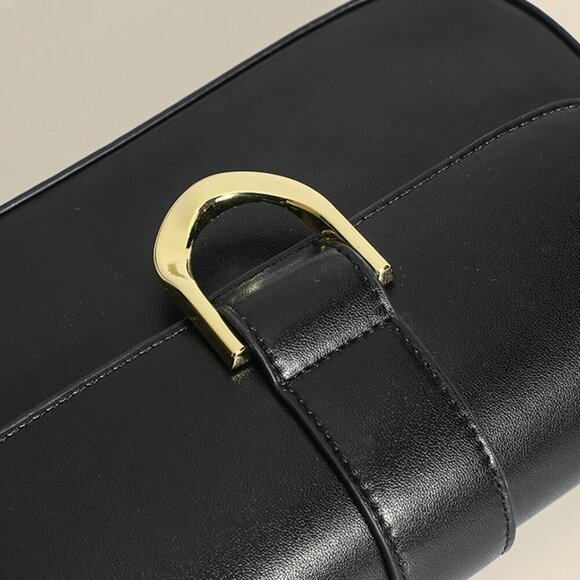 Women's Faux Leather Tote Bag Crossbody Purse Shoulder Bag Evening Bag - Picture 3 of 5